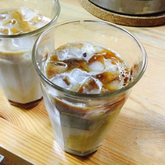 家のカフェラテ
