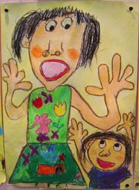 おかあさん、だっこして