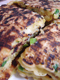 失敗お好み焼き