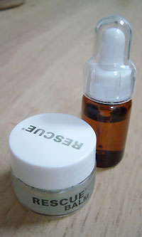 レスキューバームとフラワーレメディー