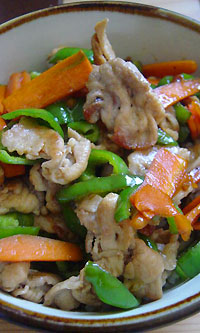 豚肉の野菜炒め