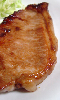 豚のしょうが焼き