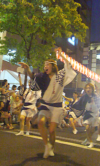 神楽坂阿波踊り1