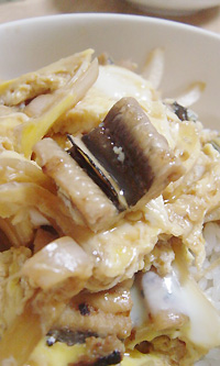 あなごの卵とじ