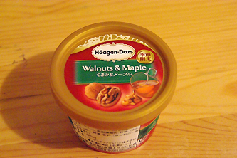 ハーゲンダッツ くるみ＆メープル