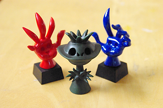 岡本太郎のガチャガチャ